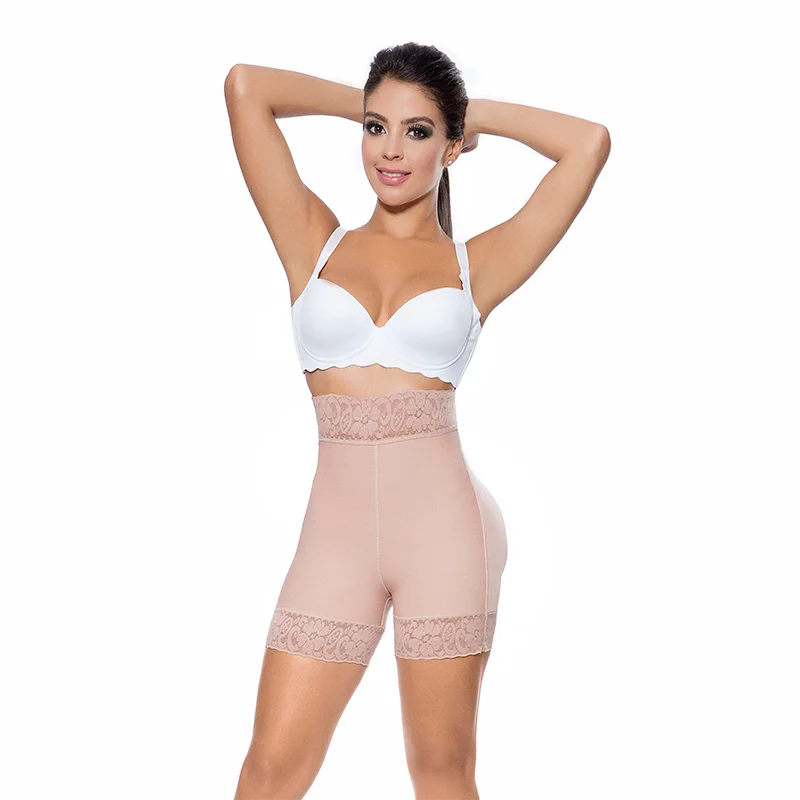 Butt Lifter Shaper High Waist Hip Enhancer Pads Underwear Shapewear Lace Fajas Post Parto High Compression Shapewear