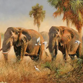 

Diamond Painting Elephant Animal 5d Diy Mosaic Full Square Round Drill Diamant Of Rhinestone Daimond Embroidery Pictures Sale