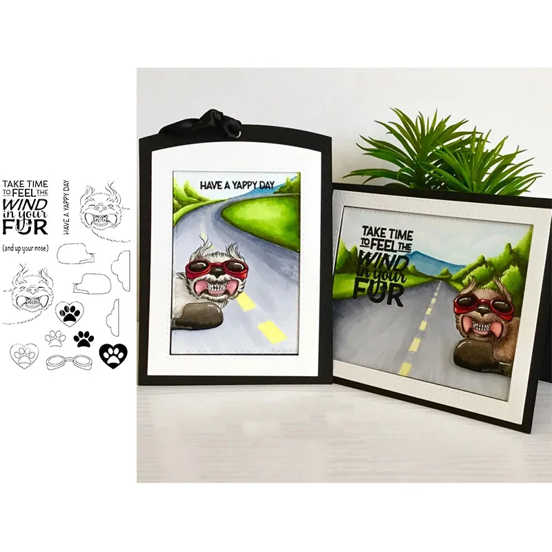 Прозрачные штампы для скрапбукинга силиконовые изготовления открыток новинка