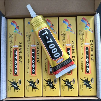 

Black Sticky Tape Water T-7000 Repair Mobile Phone Glass Screen Edge Medium Frame Adhesive Beauty Adhesive Ornament Glue T7000