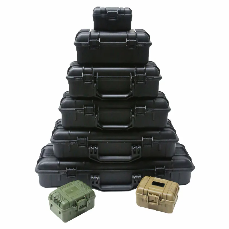 Safety Instrument Tool Box Protective Waterproof Shockproof Toolbox Sealed Tool Case Impact Resistant Suitcase With Sponge 3