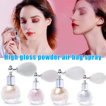 

Face And Body Glitter Dust Spray Liquid Highlighter Makeup Bronzer Shimmers Shine Ultra-Smooth Radiant Airbag Spray
