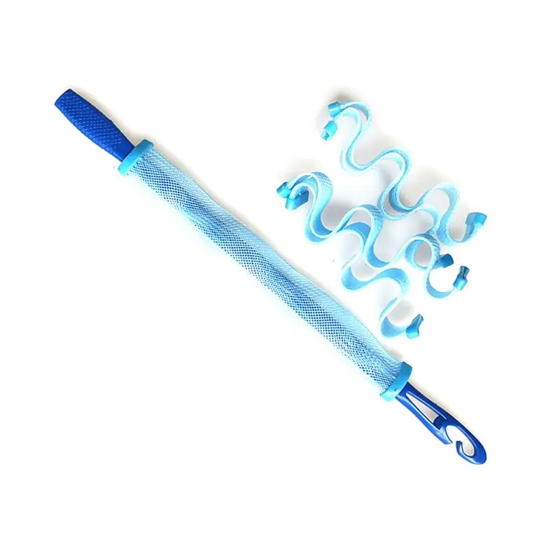 

Magic Hair Curler Hairdressing Tool Magic Roll Hairpin Hook Plastic Hair Curler Spiral Curls Easy Usage A6HB