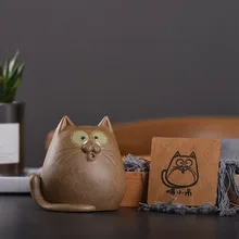 Лидер продаж продуктов глиняный чай ПЭТ Исин Lucky Cat японский стиль Кухня украшения дома аксессуары для гостиной керамика