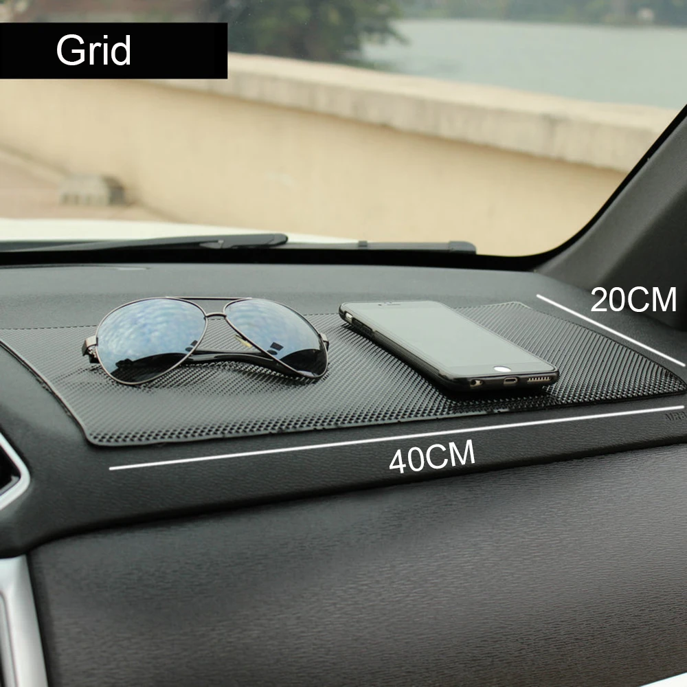 Car Dashboard Mat Anti Slip Cushion Holder For GPS Phone 40x20cm Sticky Pad Car Interior Decoration dash adhesive holder,car dashboard mat,non slip dash mat,car non slip mat,dash phone holder,dashboard phone holder,non slip mat,car dashboard ornament
