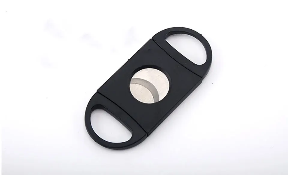 Protable Cigarette Knife Double Blades Cutter Knife Pocket Cigar Stainless Steel Cigar Cutter Pocket Cigar Scissors
