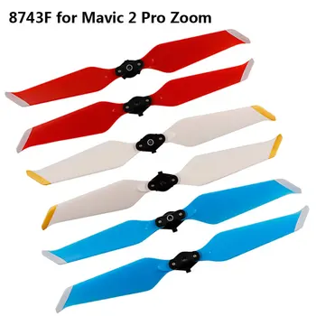 

4Pcs 8743F Low-Noise Props for DJI Mavic 2 Pro Zoom Drone Quick-Release Blade Replacement Prop Wing Fans Spare Parts