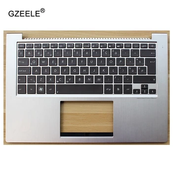 

GZEELE NEW For ASUS UX32A UX32E UX32V UX32VD UX32K UX31A UX31E BX32 Palmrest COVER C shell With Irving Backlight Keyboard Silver