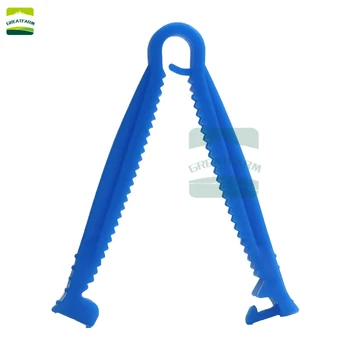 

Umbilical cord clip cattle sheep Disposable umbilical cord clip animals Breeding supplies Animal husbandry Farm Hygienic 100 pcs