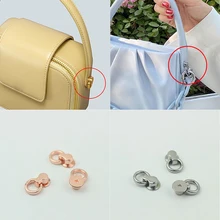 

10PCS Diagonal Modification Buckles Bag Hanging Chain Buckles Luggage Hardware Accessories Side Edge Anchor Link Hardware O Ring