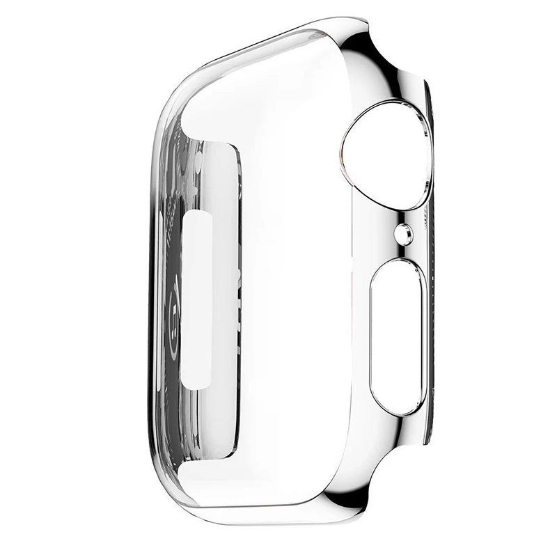 Защитный чехол для Apple Watch Series 4 3 2 1 чехол Etui Na защитный чехол против царапин Carcasa 38 мм 40 мм 42 мм 44 мм Hoesjes