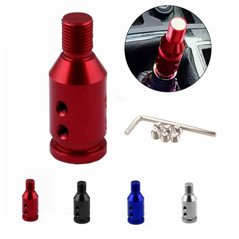 

NEW Universal Aluminum Shift Knob Adapter for BMW Auto Thread Converter Automobile Gear Head Gear Lever Adapter M12x1.25mm