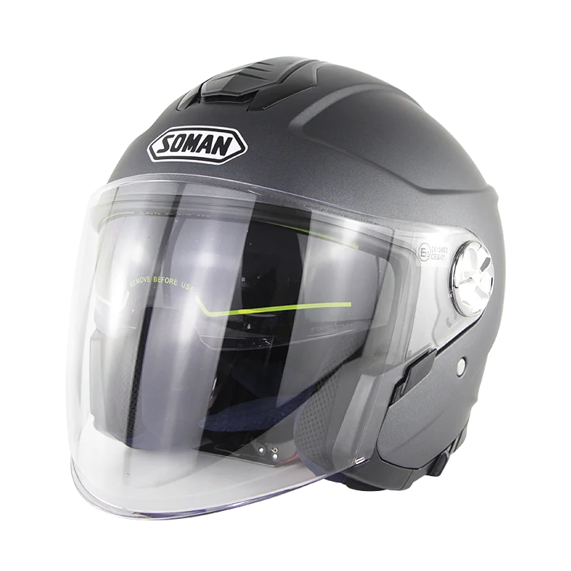 Мото rcycle шлем moto cross Casque hors route moto Casco внедорожный мультяшный capacete kask predator moto cross capacetes full face - Цвет: Matte gray