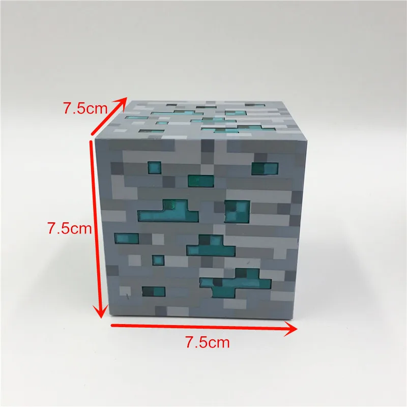  Mine Figures Original Light Up Torch LED AAA Battery Night Lamp Hand Held or Wall Mount Lighting Ki - 32966958397