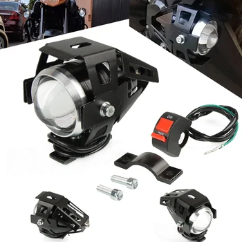 

Motorcycle LED Headlight Motorbike Driving Spotlight Fog Spot Head Light Lamp For BMW R1200 GS LC R1200GS R 1200GS ADV Adventure
