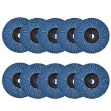 

10PCS 75mm Professional Flap Discs 3 Inch Sanding Discs 40/60/80/120 Grit Grinding Wheels Blades For Angle Grinder