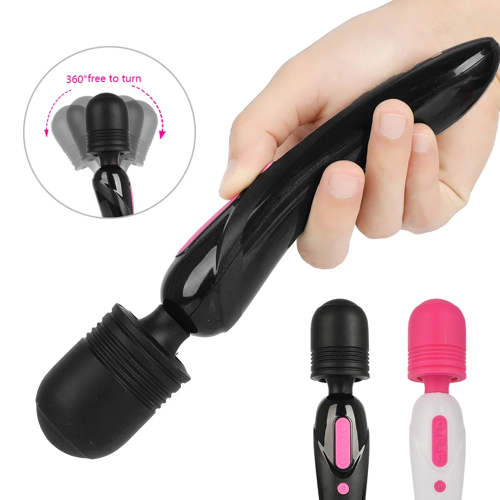 Magic Wand Powerful Vibrator Body Massager Clitoral Vibrator Rechargeable AV Vibrator Adult Sex Toys for Women Adult Sex Product (10)