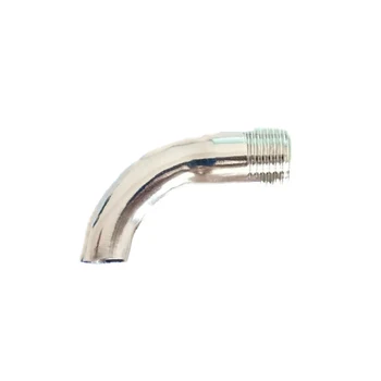 

25mm OD x 3/4" BSP Male Thread 304 Stainless Steel Sanitary 90 Degree Elbow Pipe Fitting For Home Brew Homebrew