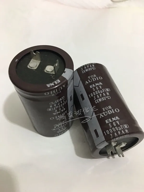 

2PCS NEW JAPAN ELNA FOR AUDIO 56V10000UF 35X60MM power amplifier audio filter electrolytic capacitor 63V 10000UF 56V