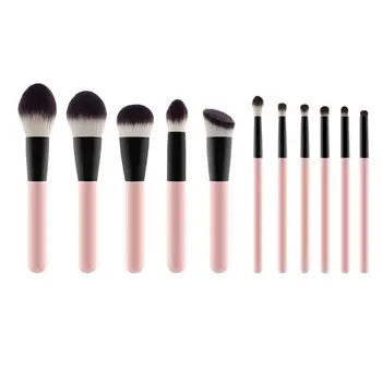 

10pcs/Set Pro Christmas Makeup Brushes Eye Shadow Foundation Powder Beauty Make Up Brush