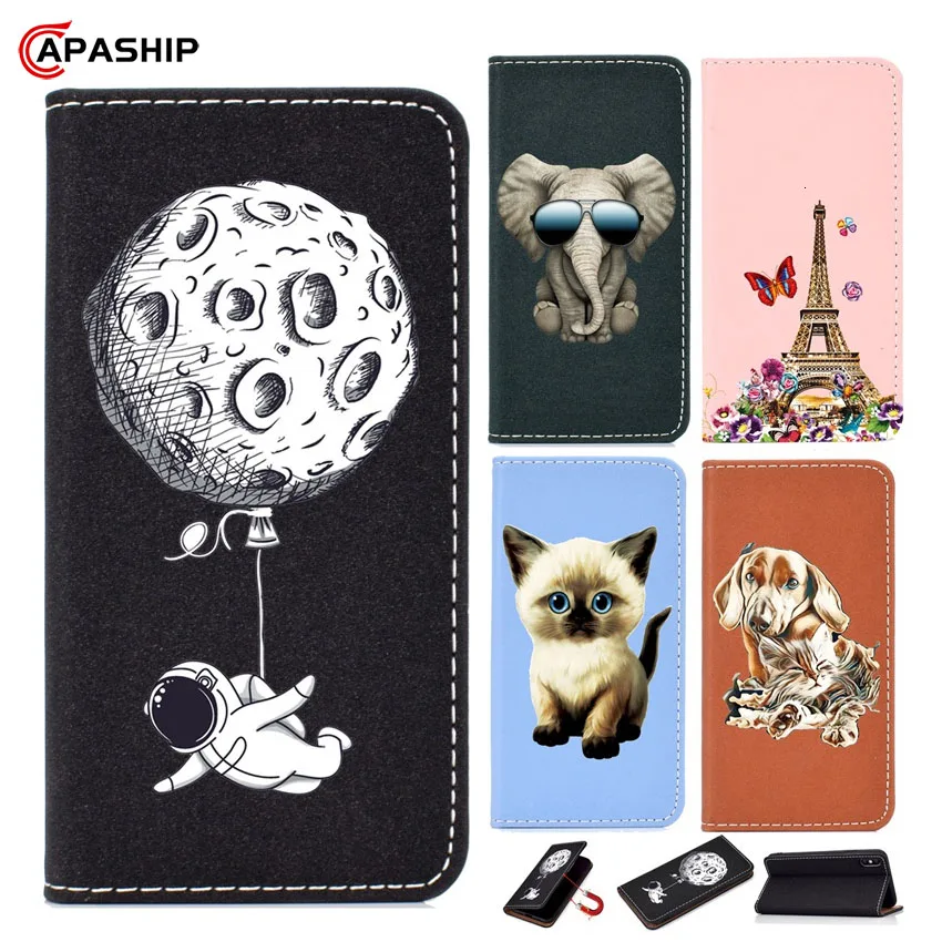 

Cartoon Leather Flip Case For Samsung Galaxy Note 9 10 S9 S10 Plus A10S A20S A40 A50 A70 A6 A8 Cover Magnetic Wallet S10E Cases