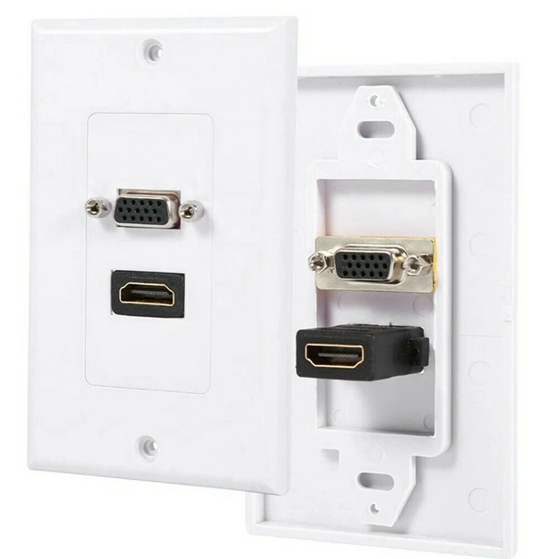 Компоненты дисплея HDMI VGA композитная аудио видео настенная панель для устройства