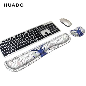 

Keyboard Wrist Rest Mouse Pad Set Memory Foam Ergonomic Anti-slip for Gaming Computer Notebook Home Office