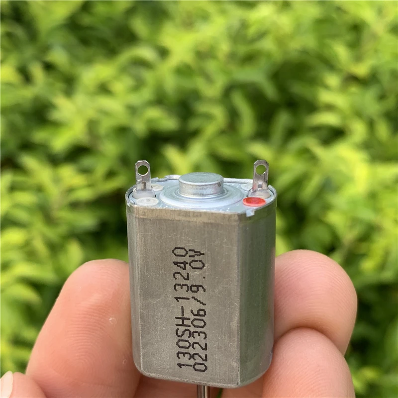 Мини 130 мотор 130SH 13240 DC 1 5 V 9V 3В 6V микро щетки драгоценного металла небольшой немой