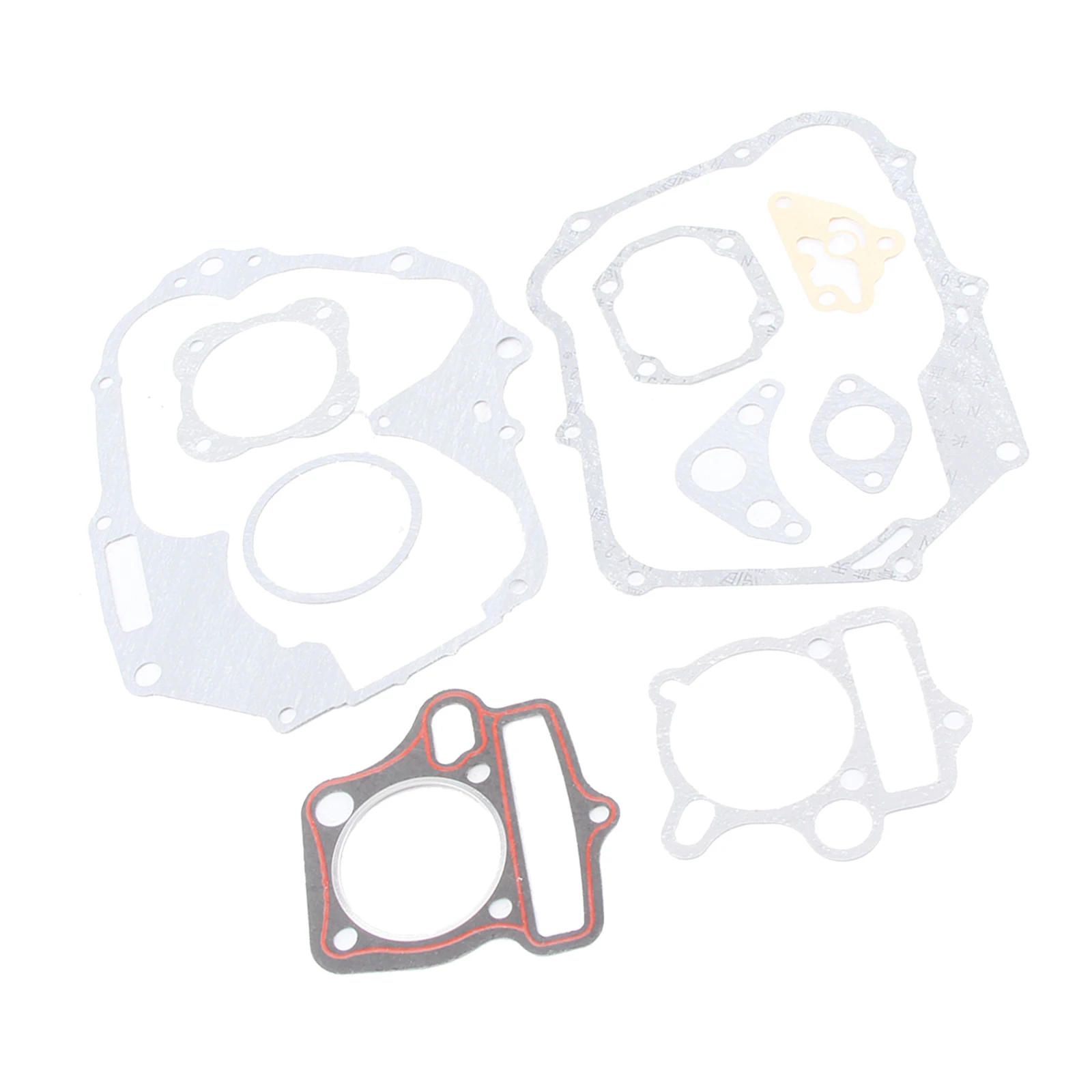 Engine Gaskets Head Base Set for Chinese 125cc Lifan Motorcycle,Diameter of the Cylinder 52mm