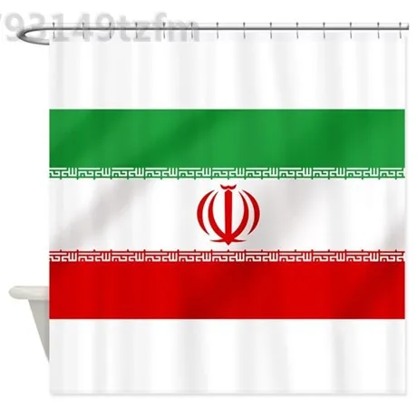 Водонепроницаемый занавеска для душа s Iran занавеска для душа s принт полиэстер ткань занавеска для ванной комнаты с 12 крючками