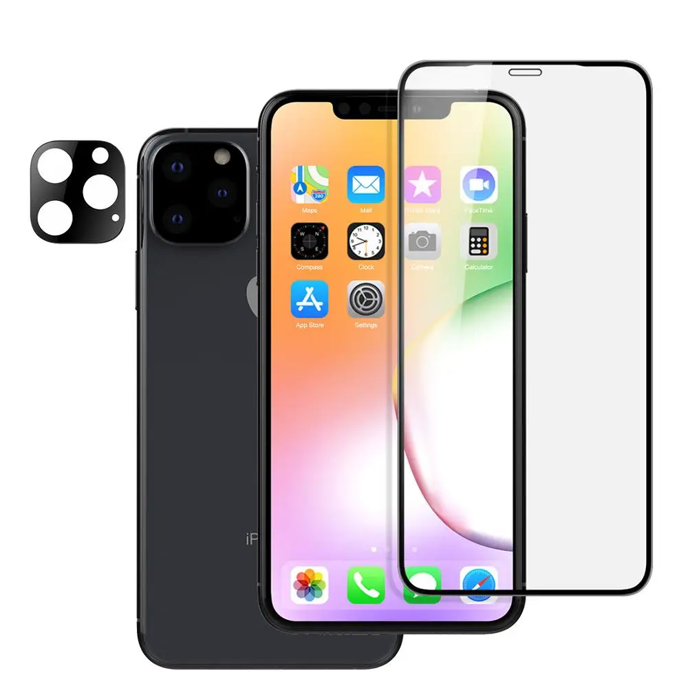 

Camera Lens Soft Film Protectorfor iPhone 11 Pro 5.8 Inch Front Tempered Glass Screen Protector(Gift) For iPhone 11 Pro