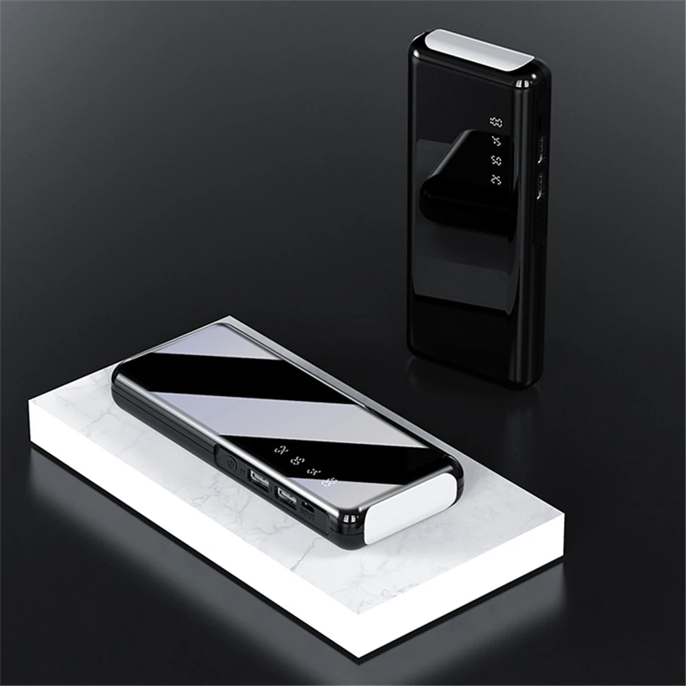Power Bank 20000 mAh портативное зарядное устройство для мобильного телефона power Bank 20000 mAh USB PoverBank Внешнее зарядное устройство для iPhone Xiaomi