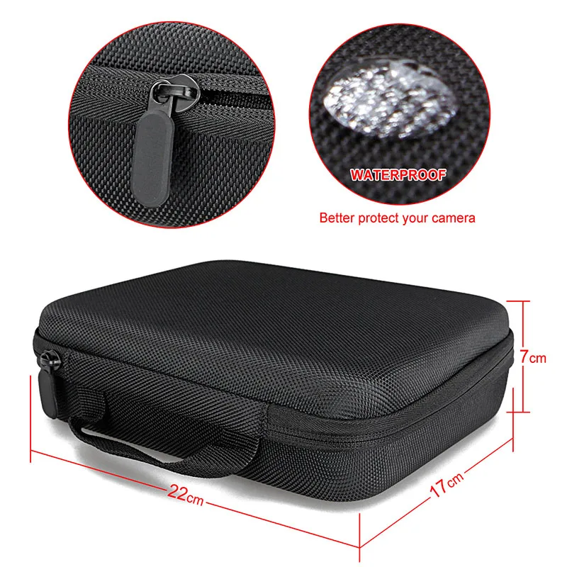 

EVA Material Carrying Medium Wear-resistant Camera Storage Bag waterproof lighten load Case for Gopro Hero 3+/3 Hero 4
