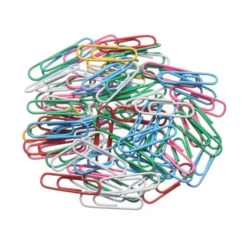 

70PCs/pack 28mm Mix Colou Paper Binder Clip for Notebook Memo Stationery Desktop Storage School Office Desk Organizer Paper Clip