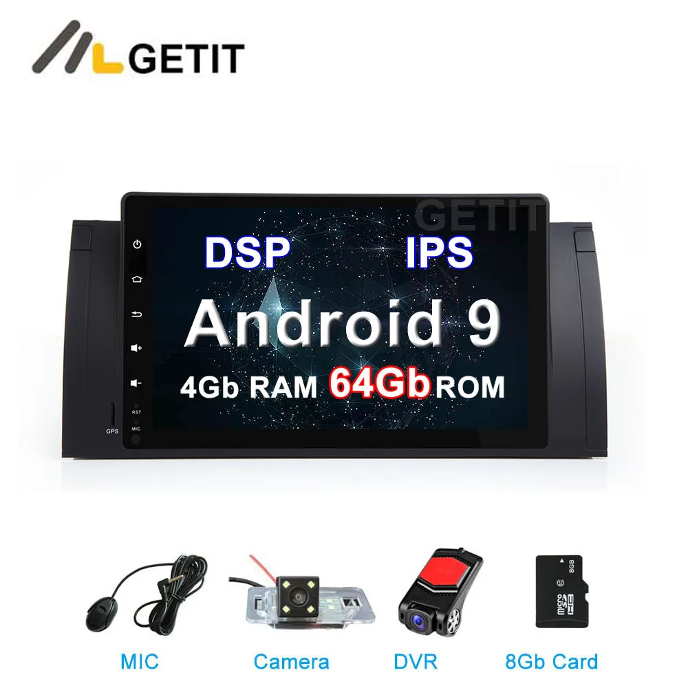 Discount 64G DSP Android 9.0 Car Stereo Multimedia for BMW E39 E53 M5 X5 with Radio WiFi BT GPS Navigation 0 Discount 64G DSP Android 9.0 Car Stereo Multimedia for BMW E39 E53 M5 X5 with Radio WiFi BT GPS Navigation 0
