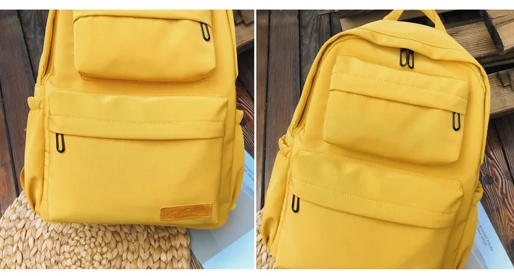 Female School Bag Waterproof Bag For Teenagers Girls Fluorescent Travel Vogue Backpack Multifunctional Outdoor Sport Back Pack