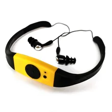 Спортивный музыкальный подводный MP3 плеер радио FM головной убор MP3-плееры#5 Дайвинг Плавание Серфинг Спорт Супер водонепроницаемый IPX8