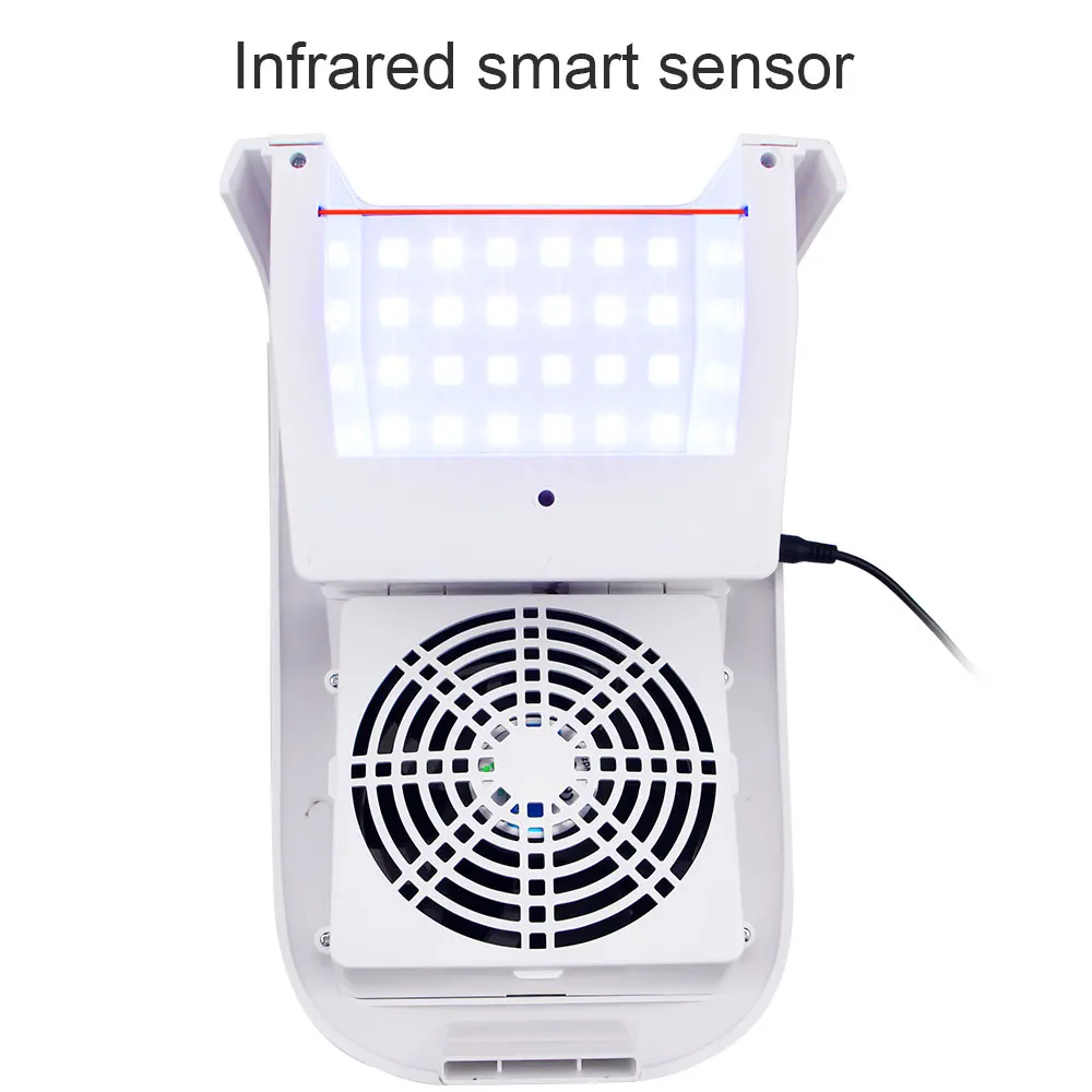 Billige 80W 2 IN 1 Nagel Staub Absaugung Collector mit Nagel Lampe Staubsauger mit Leistungsstarke Fan Staub Sammeln Tasche nail art Ausrüstung