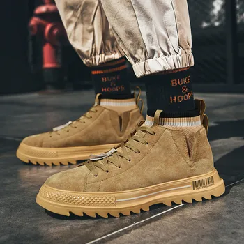 

New Street Style Men Genuine Leather Sign High Top Skateboarding Shoes Sneakers Plein Footwear Shoe Zapatos Hombre