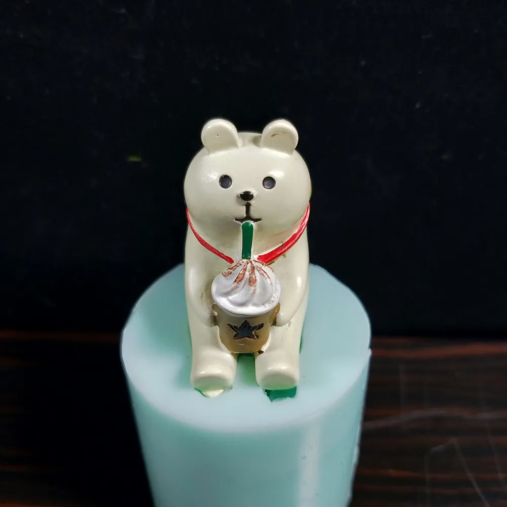 3 Lucky cat, форма для цемента, ароматический гипс, руководство, сделай сам, силиконовая форма, смола, форма для свечей, форма для эпоксидной смолы, литьевая форма для полимерной глины - Цвет: 3