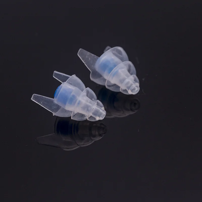 

Cross Border Electricity Supplier Hot Sales Blue DJ Music Will Silicone Earplug