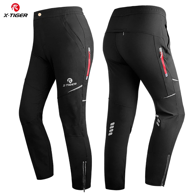 XTIGERCyclingPantsMenSportsPantsMTBNightReflectiveTrousers