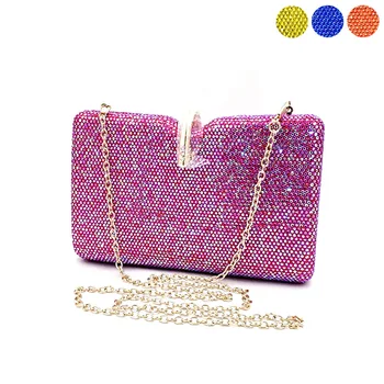 

Luxury diamonds shoulder bag women elegant evening party clutches bridal wedding cocktail crystal cross body bag