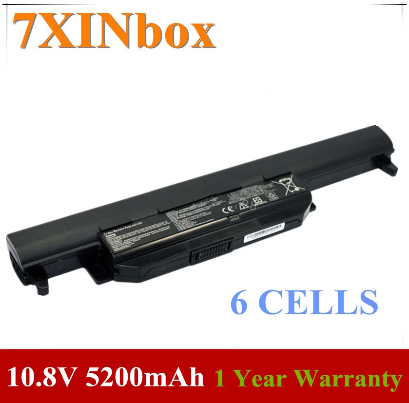 7XINbox 10 8 В 5200 мАч Аккумулятор для ноутбука Asus A45 K45VD K45VG K45VM R500DR K55VJ 0B110-00050400 с питанием