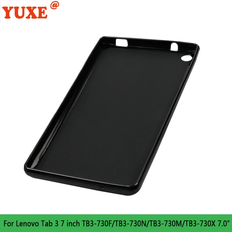 

Tablet Case For Lenovo Tab 3 7 inch TB3-730F 730M 730X TB3 7 Essential 710 710L 7.0" Funda Back TPU Silicone Anti-Drop Cover