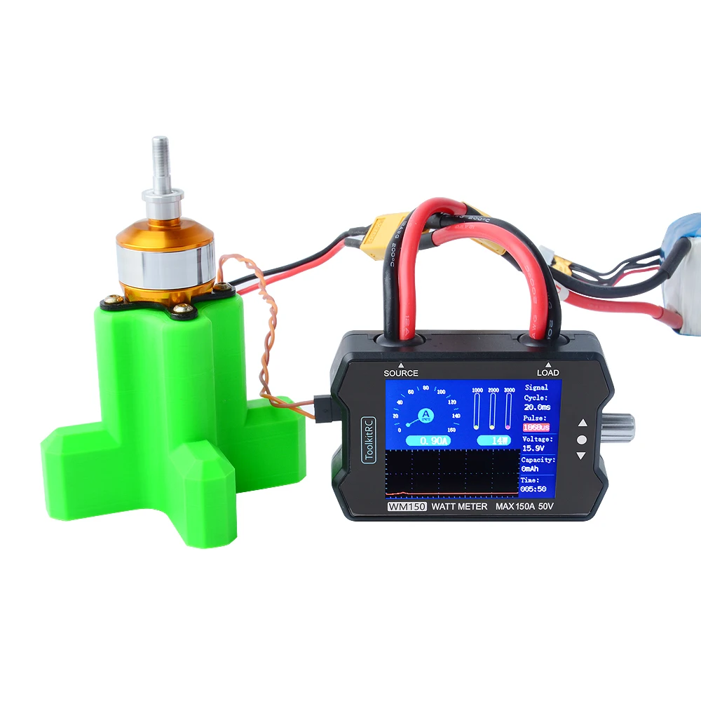 Анализатор мощности с ЖК дисплеем ToolkitRC WM150 150 А 50 в|Детали и аксессуары| |