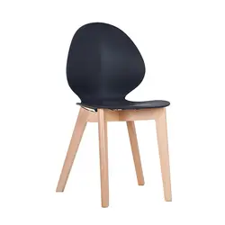 Скандинавский INS твердый деревянный пластиковый стул ресторанный стул офисное собрание бизнес Семья Спальня стул из твердой древесины