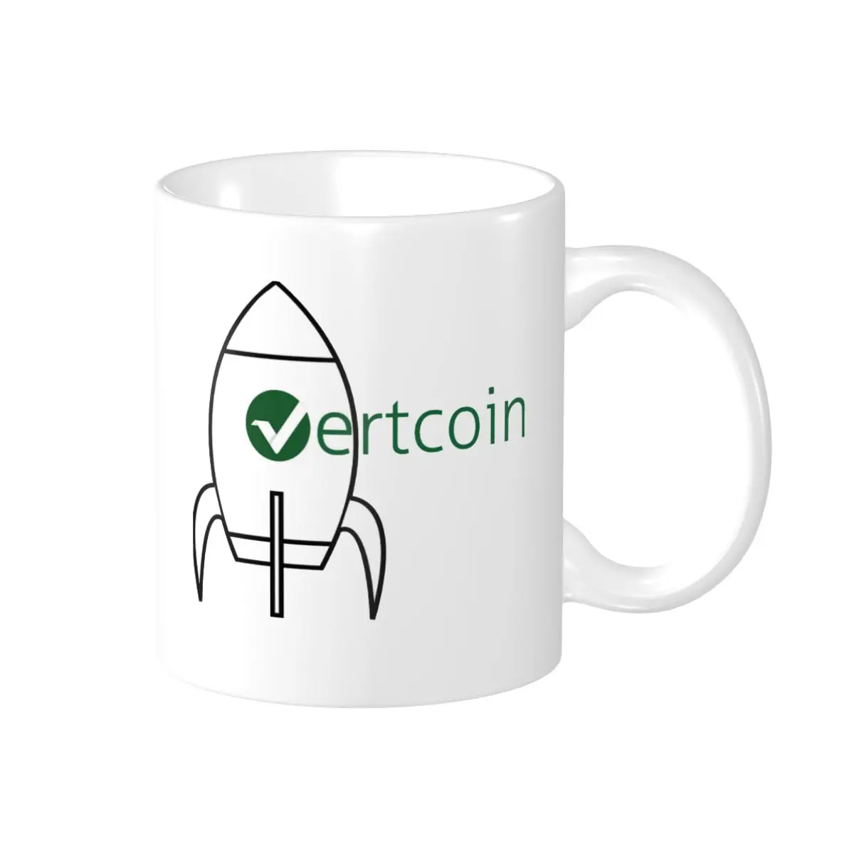 

Promo Vertcoin 2 Mugs Graphic Vintage Cups CUPS Print Funny Vertcoin milk cups
