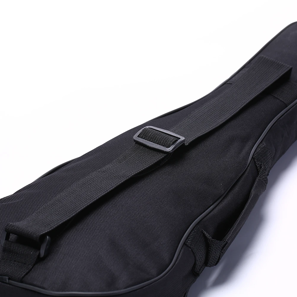 Black 21" Guitar Bag Adjustable Shoulder Straps Guitar Carry Bags Soft Case Nylon oxford Ukulele Waterproof Cover Gig Bag
