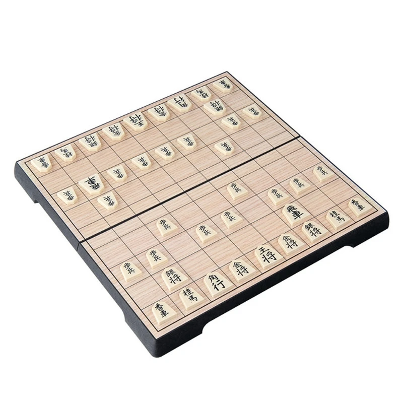 Jogos magnéticos duráveis do xadrez japonês shogi que dobram a placa  magnética, jogo do curso ajustou jogos de xadrez para o jogo engraçado dos  amigos das crianças da família - AliExpress